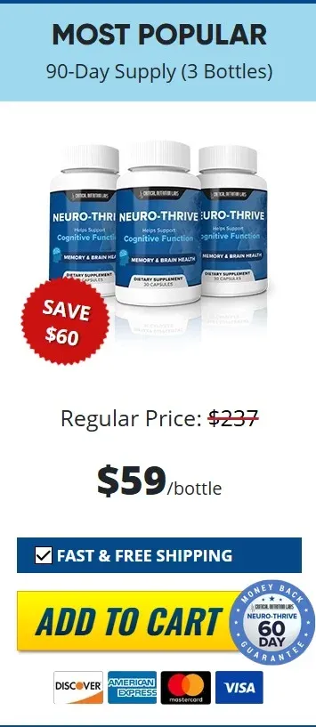 neurothrive 3 bottles